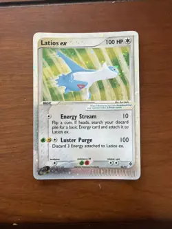 Pokemon 2003 Latios EX 94/97 EX Dragon Holo Rare Card - Image 1