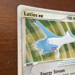 Pokemon 2003 Latios EX 94/97 EX Dragon Holo Rare Card - Image 3