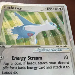 Pokemon 2003 Latios EX 94/97 EX Dragon Holo Rare Card - Image 4