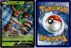Trevenant V 013/203 Evolving Skies Pokemon TCG Holo V Rare NM - Image 3