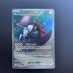 IRON TREADS EX 248/198 SPECIAL ILLUSTRATION RARE SCARLET & VIOLET POKEMON LP - Image 1
