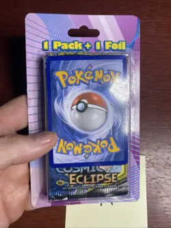 Pokemon TCG Sun & Moon Cosmic Eclipse Sealed Booster Pack - Single Pack A - Image 2