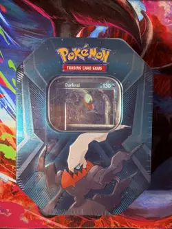 *SEALED* Pokemon TCG Triple Whammy Tin Darkrai Slaking Tyranitar 3 Tin Lot - Image 3