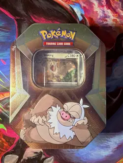 *SEALED* Pokemon TCG Triple Whammy Tin Darkrai Slaking Tyranitar 3 Tin Lot - Image 4