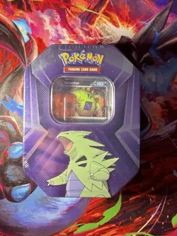 *SEALED* Pokemon TCG Triple Whammy Tin Darkrai Slaking Tyranitar 3 Tin Lot - Image 5