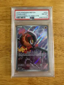 2025 Pokemon MEP EN Charcadet #022 (Phantasmal Flames ETB Promo) - Image 1