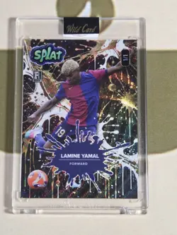 2024 Wild Card Splat Lamine Yamal 1/1 🔥 Rookie 🔥 National Exclusive 1/1 - Image 1