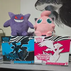 Pokemon TCG Black Bolt and White Flare Elite Trainer Box ETB Pair - Image 1