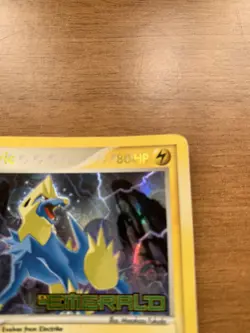 Manectric - Ex Emerald 7/106 - Reverse Holo Stamped - ENG - EXC - Image 2