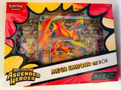 [EN] ASCENDED HEROES Mega Emboar EX Box - Image 1