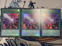 Yugioh Seventh Tachyon Ultra Rare BLGG-EN126 x3 - Image 1