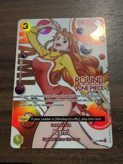 One Piece TCG Round 1 English Promo Nami ST29-008 Ships Next Day - Image 5