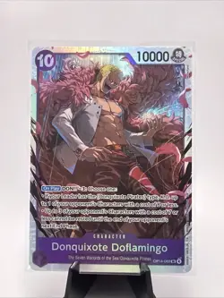 One Piece THE AZURE SEA'S SEVEN - DONQUIXOTE DOFLAMINGO SR OP14-069 ENGLISH CCG - Image 1