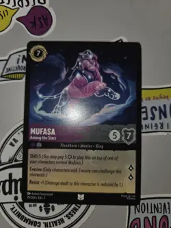 Disney Mufasa-Among the Stars Floodborn Lorcana TCG Card 79/204 The Lion King - Image 1