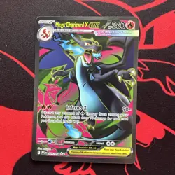 Mega Charizard x EX 109/094 Me02: Phantasmal Flames Holo NM/M - Image 1