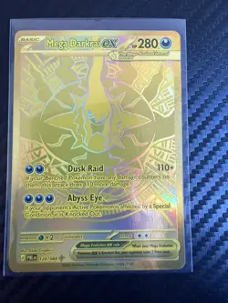 Pokemon Tcg Pitch Black Mega Darkrai Ex 120/084 - Image 1