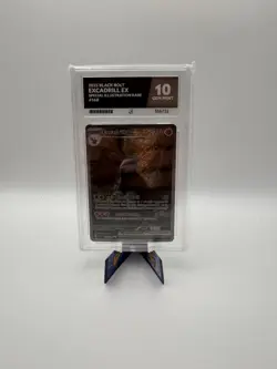 Excadrill ex 168/086 Sv: Black Bolt Holo - Perfect Sub Grades! - Image 1