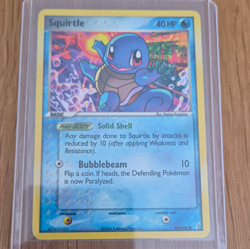 Pokemon TCG Squirtle 64/100 EX Crystal Guardians Common 2006 English - Image 1