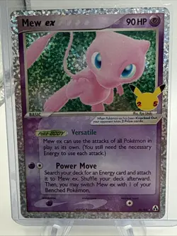 Mew ex 88/92 Celebrations: Classic Collection Holo - Image 1