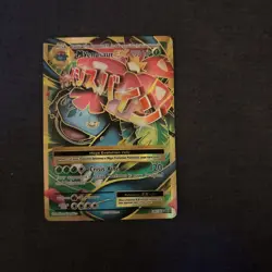 Pokemon TCG Mega-Venusaur-EX Evolutions 100/108 Holo Full Art - Image 1