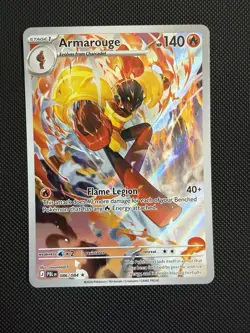 Pokemon TCG - Armarouge - 086/084 - Pitch Black - Illustration Rare - NM - Image 1