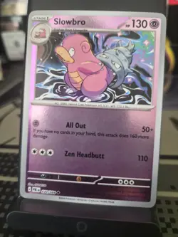 Slowbro Reverse Holo ME5 Pitch Black 030/084 NM Pokemon TCG - Image 1