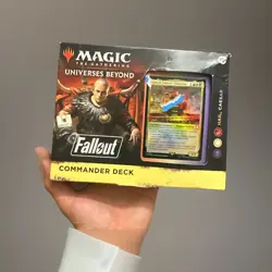 Magic: The Gathering Fallout Commander Deck - Hail, Caesar (100-Card Deck, - Image 1