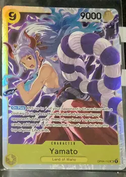 🔥 One Piece TCG Yamato OP04-112 SR English Playset 4x Cards 🔥 - Image 2