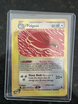 Pokemon Pidgeot TCG Expedition Base Set Reverse Holo Holo Card 59/165 - Image 1