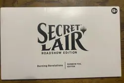 Secret Lair Roadshow Edition Burning Revelations MTG Rainbow Foil 5 Cards 13+ - Image 1