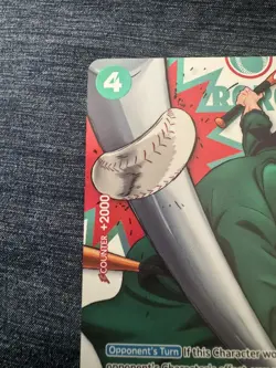 Roronoa Zoro One Piece Card Game English Round 1 Promo - Image 2