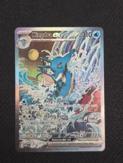 Kingdra ex 131 Sv: Scarlet & Violet Promo Cards Holo NM - Image 1