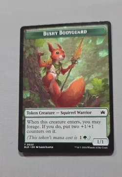 Bushy Bodyguard Token Bloomburrow Regular - Image 1