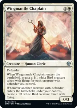LP - Wingmantle Chaplain [DMU - 39] Dominaria United - Image 1
