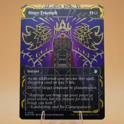 Bitter Triumph | 26 | Foil | U | Mystical Archive-SOA | Store Promo Eligible - Image 1