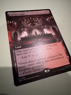 Luxury Suite (Extended Art) Commander: Marvel Super Heroes Regular Mtg M/NM - Image 4