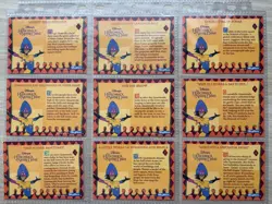A Complete Set of 101 Skybox Trading Cards The Hunchback of Notre Dame 1996 - Image 2