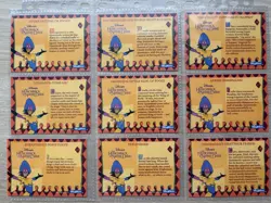 A Complete Set of 101 Skybox Trading Cards The Hunchback of Notre Dame 1996 - Image 4