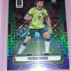 Panini 2026 Prizm FIFA World Cup Patrick Yazbek Rookie Card #141 Australia - Image 2