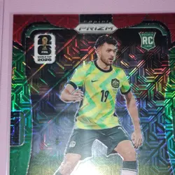 Panini 2026 Prizm FIFA World Cup Patrick Yazbek Rookie Card #141 Australia - Image 3