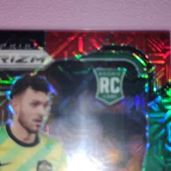 Panini 2026 Prizm FIFA World Cup Patrick Yazbek Rookie Card #141 Australia - Image 5