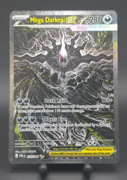 2026 Pokemon Pitch Black Mega Darkrai Ex Special Illustration Rare SIR 116/084 - Image 1