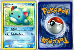 Marill Diamond & Pearl 88/130 Common Moderately Played - Pokemon Card - Image 3