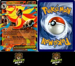 Mega Pyroar ex 015/086 Chaos Rising Holo Double Rare Pokemon NM/M ENG - Image 3