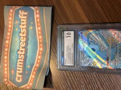 Pokemon TCG Mew ex CGC 10 327/190 Sv4a Shiny Treasure Shiny Secret Rare JP - Image 2