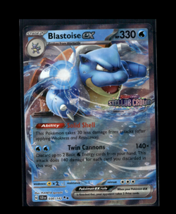 Blastoise ex (Stellar Crown Stamp) [MCAP - 030/142] - Double Rare - NM - Image 1