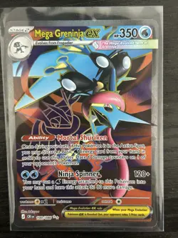 Pokemon Mega Greninja ex 100/086 Ultra Rare Full Art Chaos Rising NM/M English - Image 3