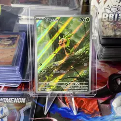 Chespin 087/086 Illustration Rare IR Pokemon Chaos Rising NM - Image 1