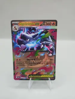 Mega Charizard X ex 013/094 Double Rare Phantasmal Flames Holo Near Mint - Image 1