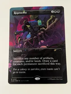 MTG | Reprocess [Secret Lair] 🪐Galaxy FOIL✨ - Image 2